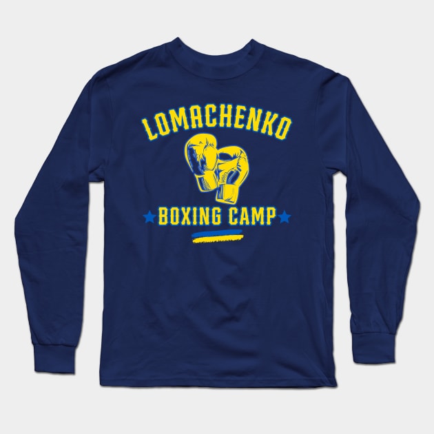 Lomachenko Boxing Long Sleeve T-Shirt by HUNTINGisLIFE